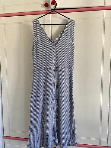 xl Beden lacivert Renk Zara dokuma elbise