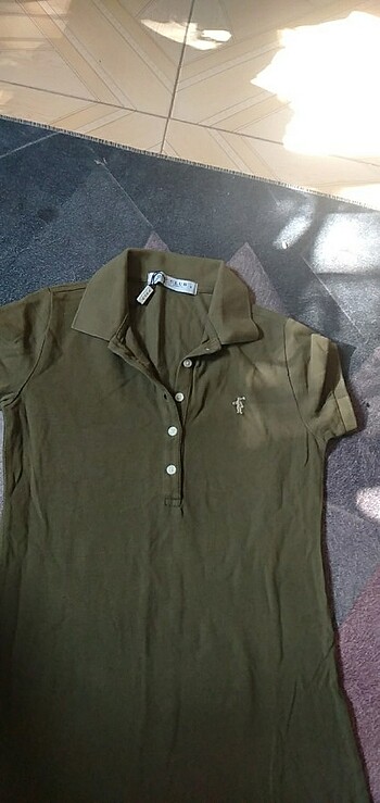 Polo mini elbise