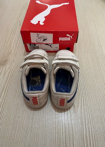 25 Beden beyaz Renk Puma 25 Numara Spor Ayakkabı