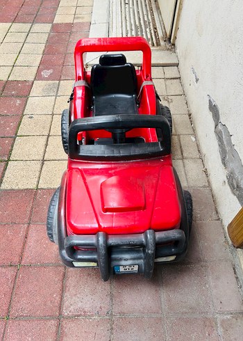 Kırmızı Nitro Elektrikli Çocuk Arabası - Görsel 2