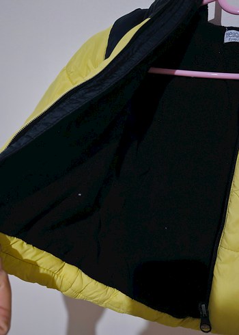 Sarı Siyah Erkek Çocuk Fermuarlı Mont - Görsel 3