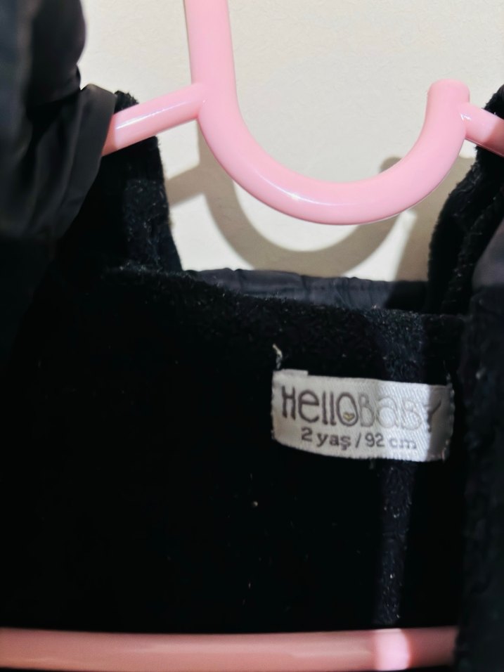 Sarı Siyah Erkek Çocuk Fermuarlı Mont - Görsel 4