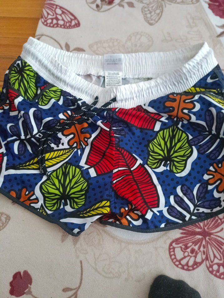 Renkli Baskılı bayan Mini Mayo - Görsel 3