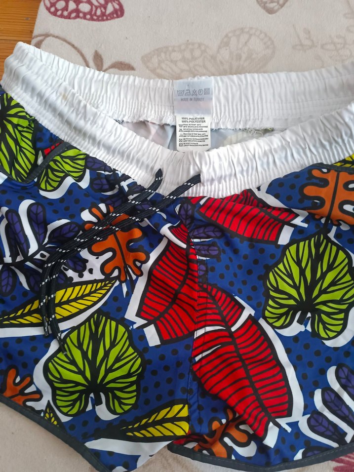 Renkli Baskılı bayan Mini Mayo - Görsel 2