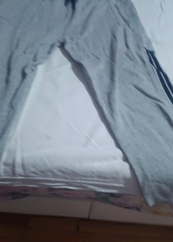 Gri Erkek Rahat Kesim Eşofman Altı - Görsel 2