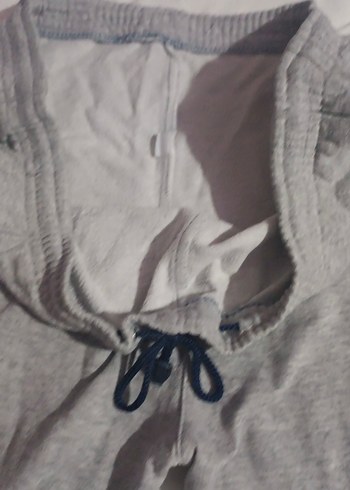 Gri Erkek Rahat Kesim Eşofman Altı - Görsel 4