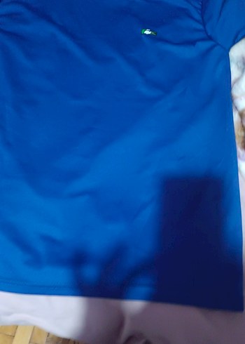 Mavi Kısa Kollu Erkek Spor Tişörtü - Görsel 2