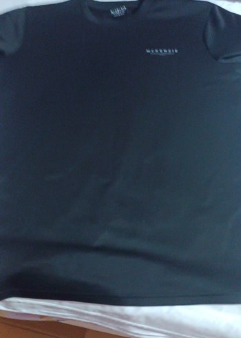 Erkek Siyah Kısa Kollu Basic Tişört - Görsel 2