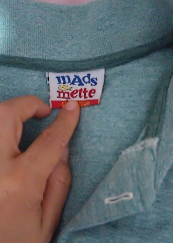 Gri Erkek Keten Uzun Kollu Polo Tişört - Görsel 3