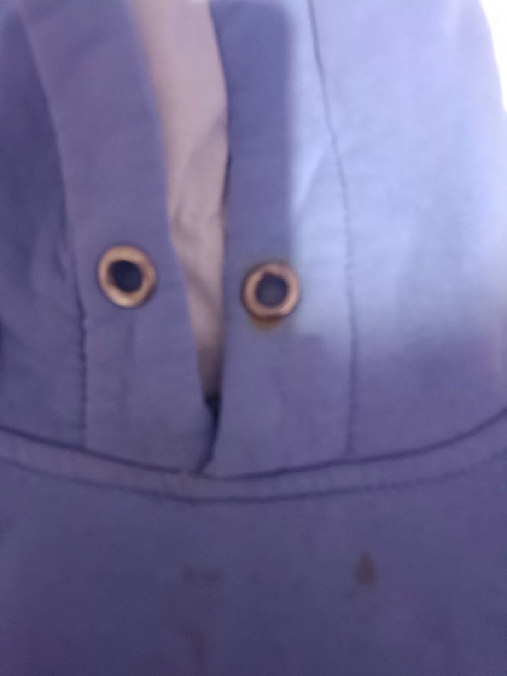 PalmAngels Mavi Kapüşonlu Erkek Sweatshirt - Görsel 2