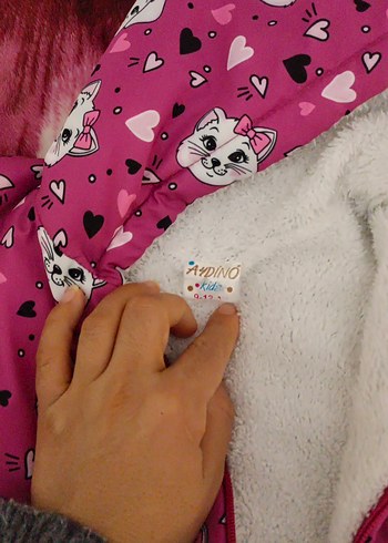 Renkli Desenli Kız Bebek Tulum - Görsel 5