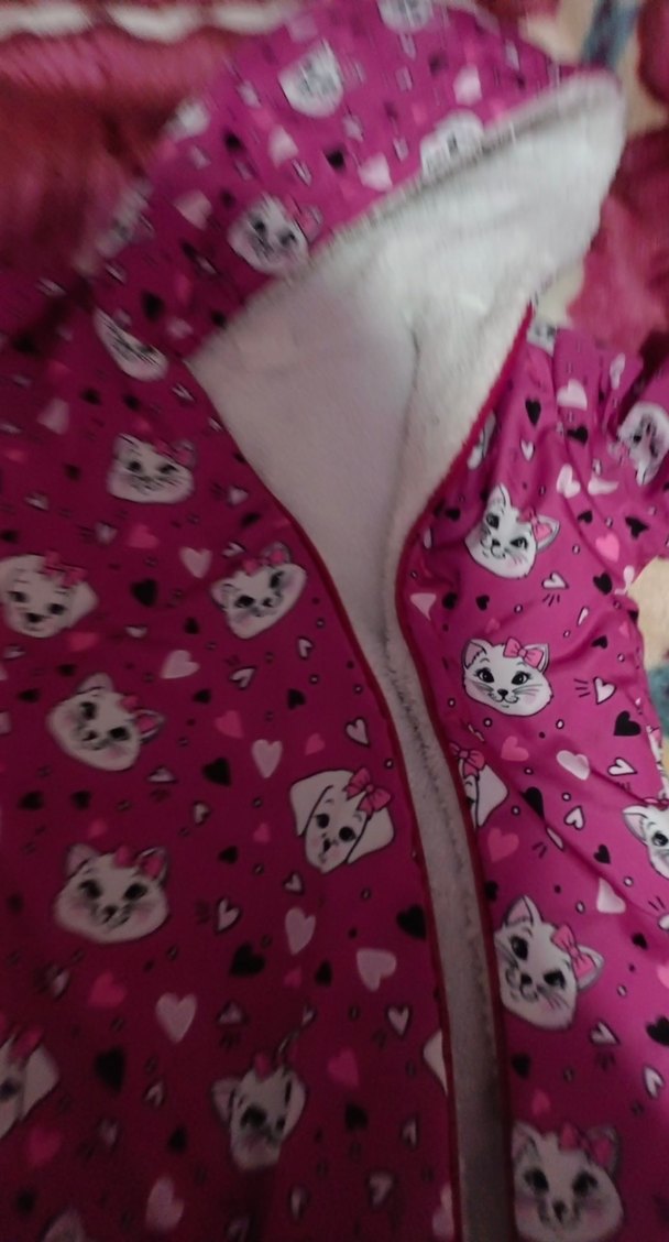 Renkli Desenli Kız Bebek Tulum - Görsel 3