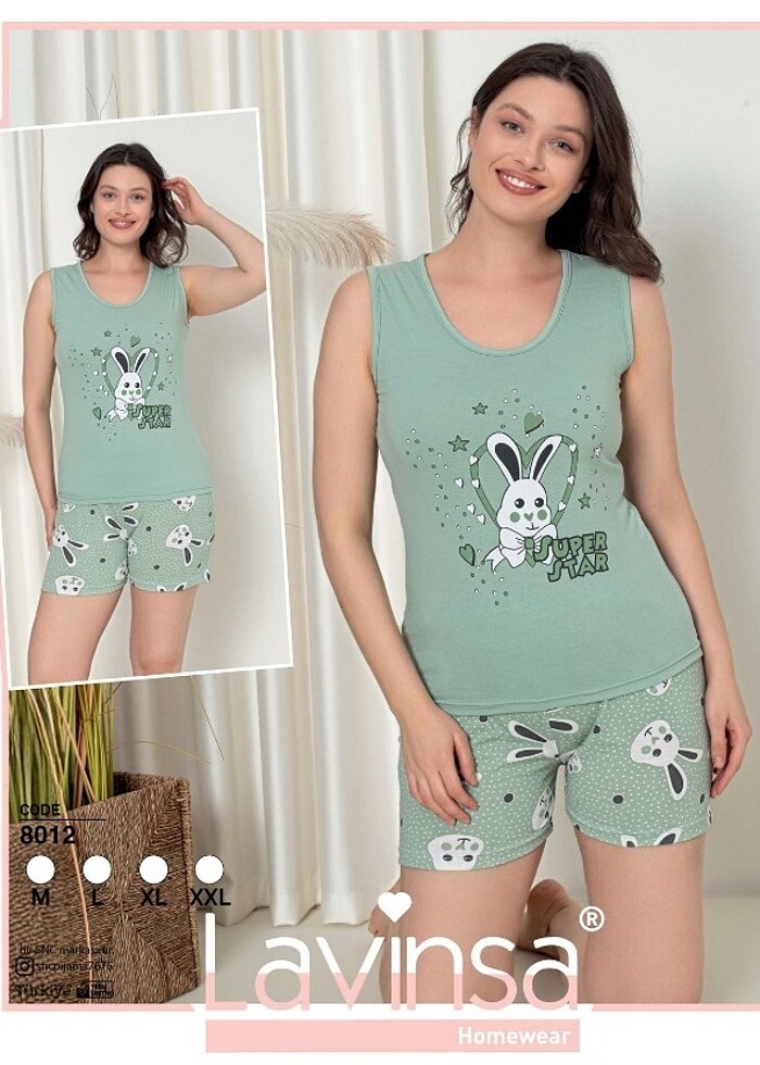 Kadın Pijama Takımı  - Görsel 2