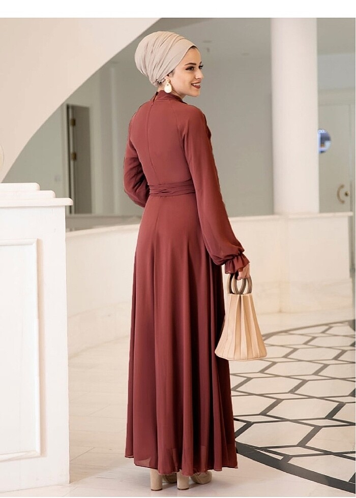 Tesetür elbise - Görsel 3