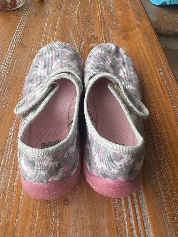 Süperfit marka Kız Çocuk Gri Tokalı Babet Ayakkabı - Görsel 2