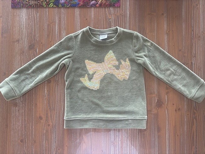 Us polo kadife sweatshirt