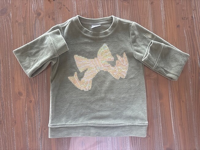 Us polo kadife sweatshirt - Görsel 3