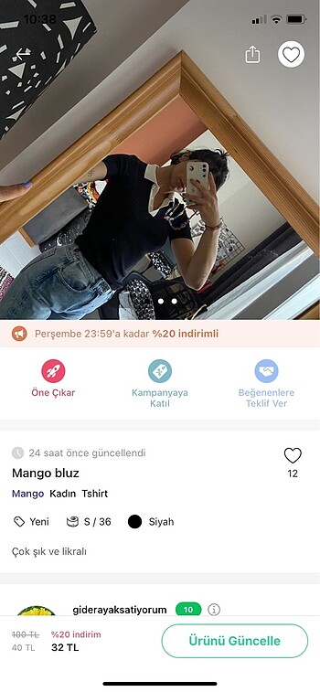 Mango üst