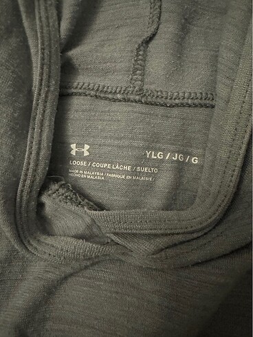 12-13 Yaş Beden Under Armour genç L beden ince sweatshirt