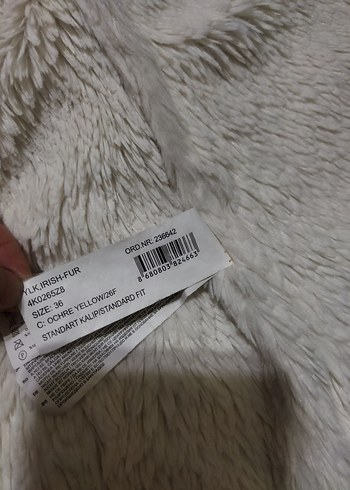 Sarı Fermuarlı çocuk Kolsuz Kışlık Mont yelek - Görsel 5