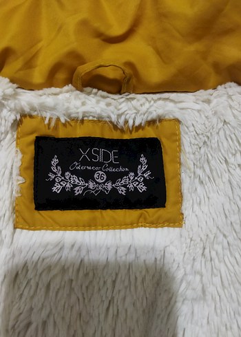 Sarı Fermuarlı çocuk Kolsuz Kışlık Mont yelek - Görsel 4