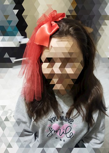 Kırmızı çocuk taç tokalar - Görsel 4