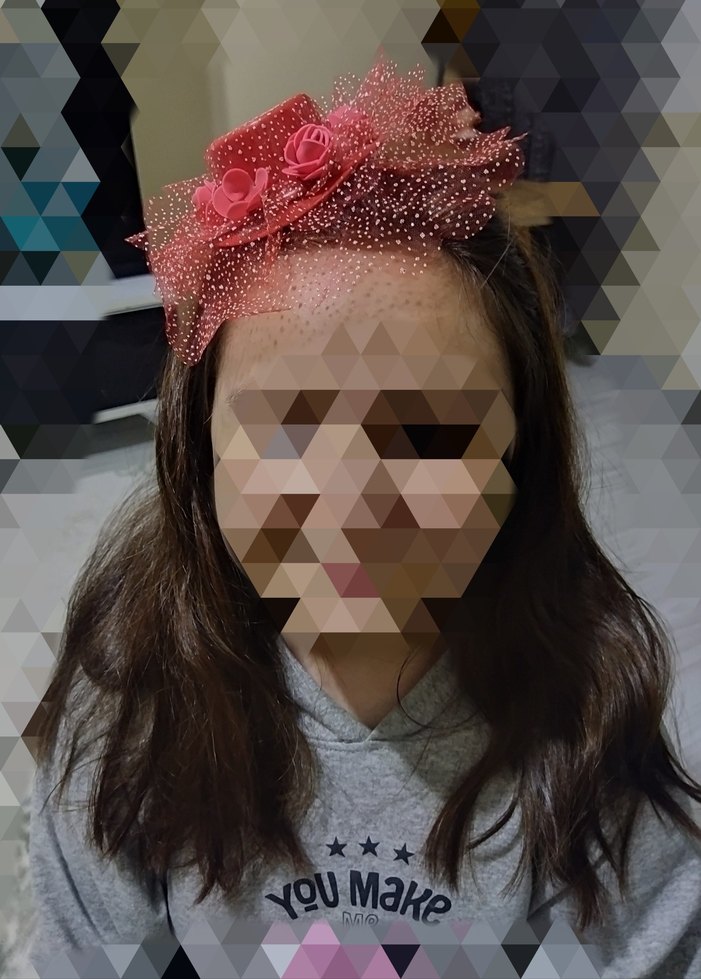 Kırmızı çocuk taç tokalar - Görsel 5