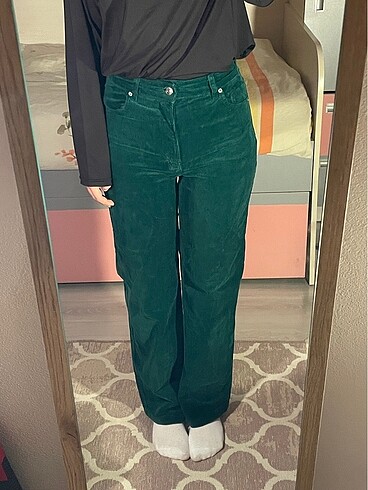 H&M kadife pantolon