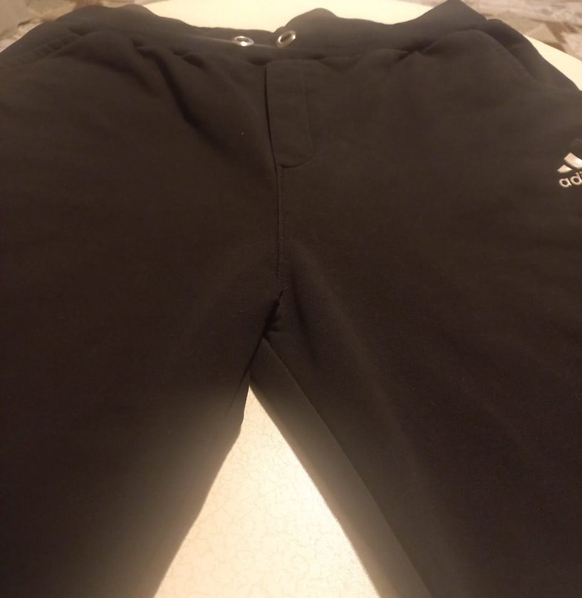 Erkek Siyah Elastik Kumaşlı Dar Kesim Eşofman - Görsel 2