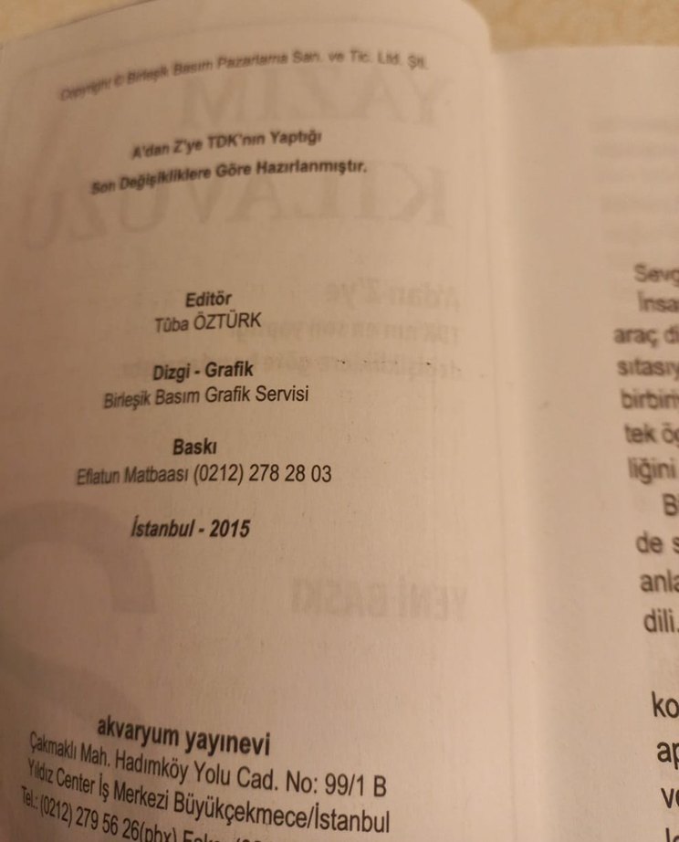 Yazım Kılavuzu - Akvaryum Yayınevi - Görsel 2