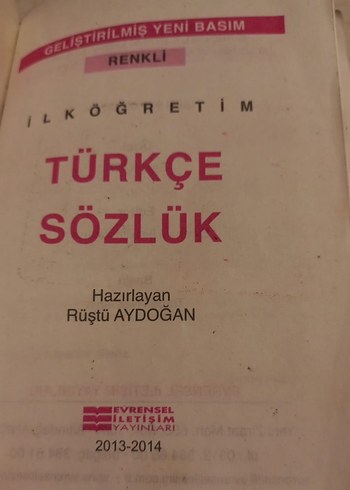 İlköğretim Türkçe Sözlük - Görsel 2