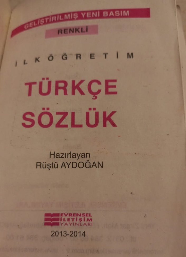 İlköğretim Türkçe Sözlük - Görsel 2