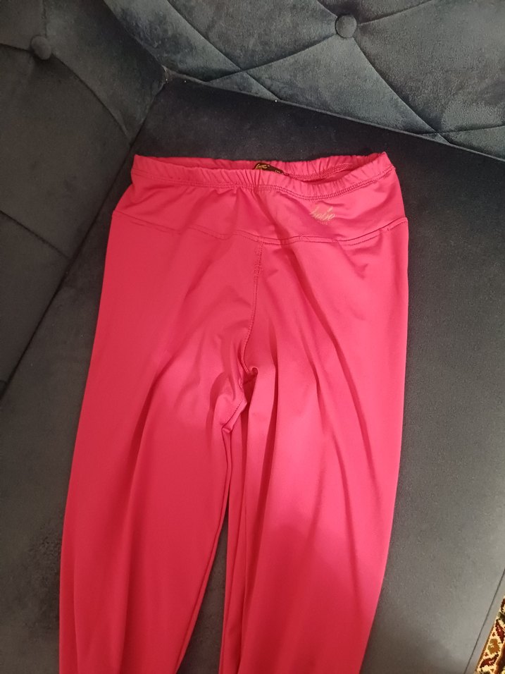 Parlak Pembe tayt - Görsel 5