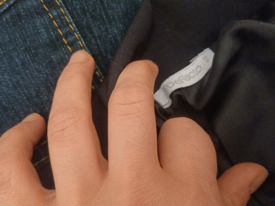 Düğmeli, Notch Yaka, Uzun Kollu Ofis Ceketi blezer crop ceket - Görsel 3