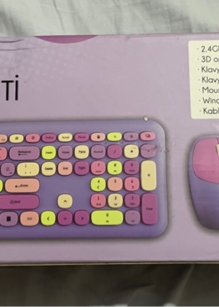 Klavye ve mouse seti - Görsel 2