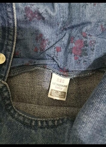 24-36 Ay Beden Lc waikiki kız çocuk kot elbise