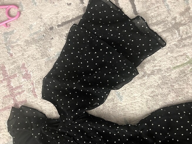 Puantiyeli elbise - Görsel 2