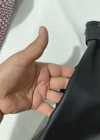44 Beden Siyah Uzun Drapeli Kadın Etek