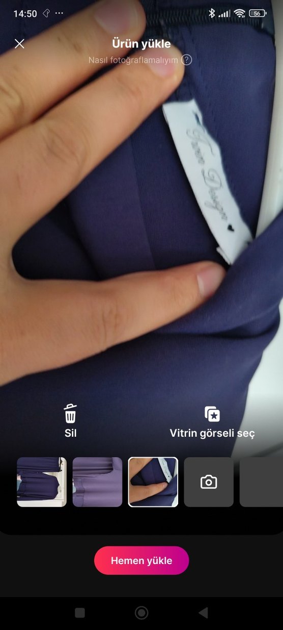 ikili takım lacivert - Görsel 3