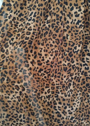 Yöresel elbise leopar taşlı - Görsel 4