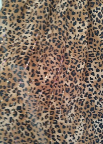 Yöresel elbise leopar taşlı - Görsel 5