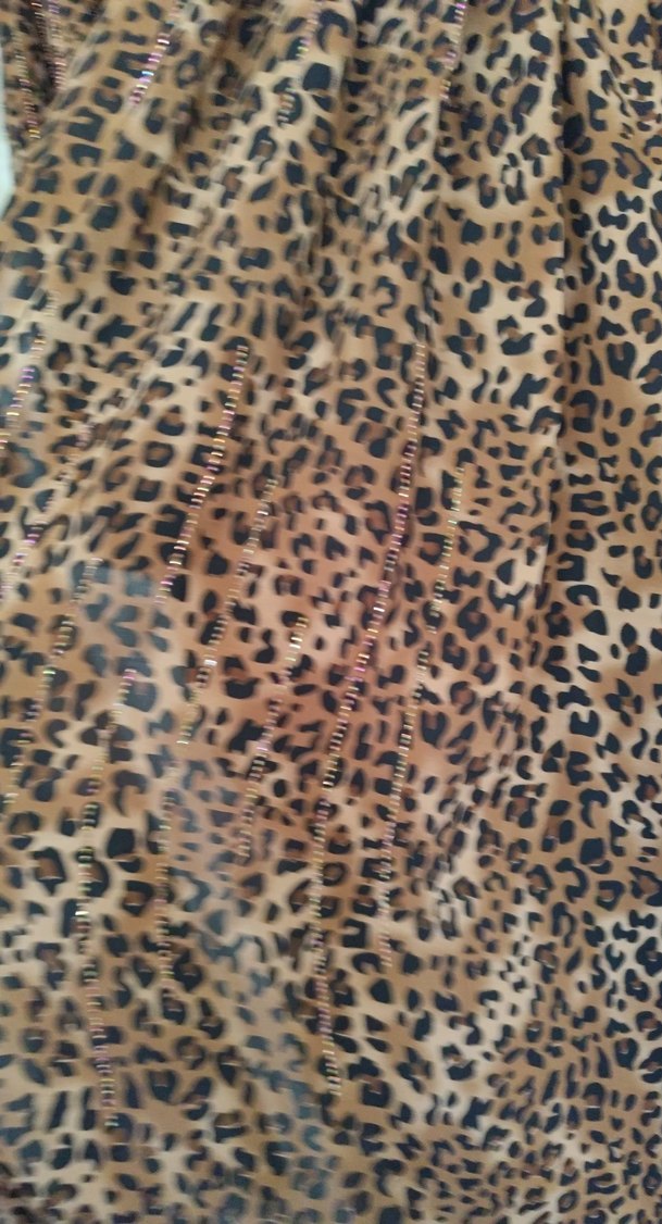 Yöresel elbise leopar taşlı - Görsel 5