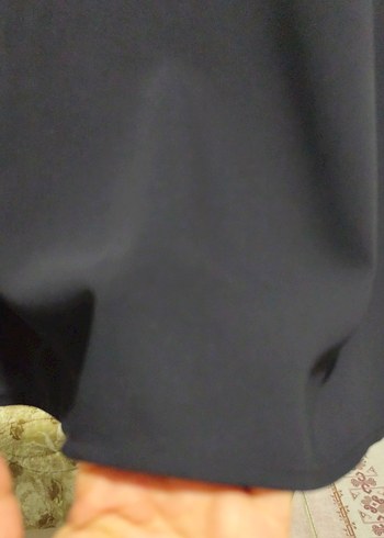 beli lastikli Siyah Uzun Kadın Etek Medine ipeği kumaş - Görsel 4