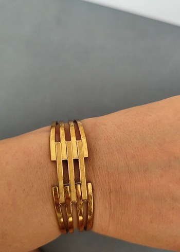 Accessorize Bükümlü Altın Rengi Kadın Bileklik TAKAS OLUR