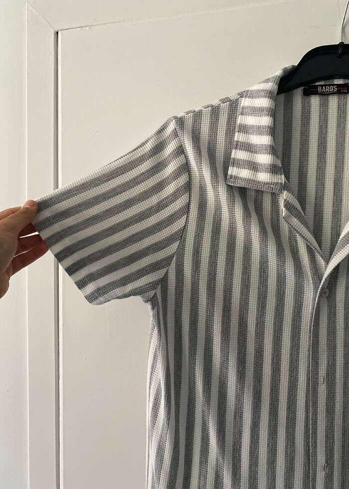 Erkek kısa kolu gömlek - Görsel 3