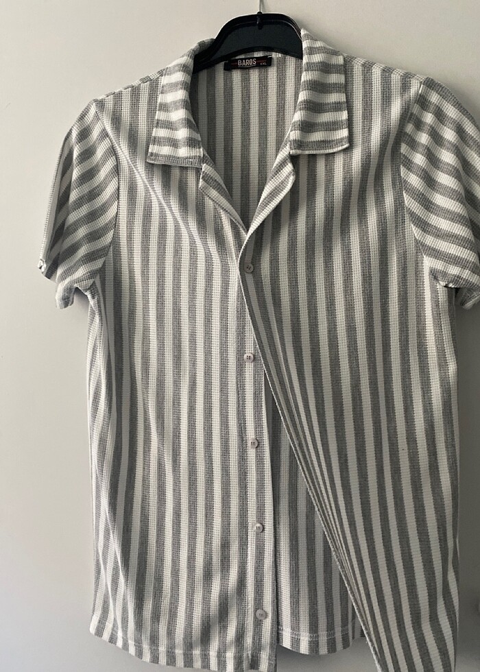 Erkek kısa kolu gömlek - Görsel 4