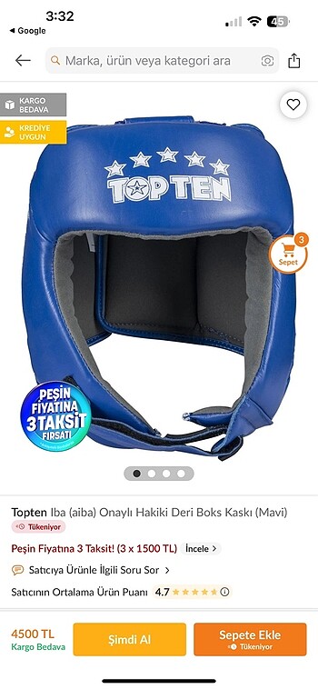 Çocuk boks kaskı ve eldiven - Görsel 6