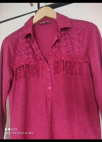 Fuşya tunik