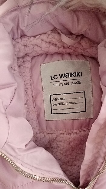 LC Waikiki Lcw 10-11 yaş içi polar mont