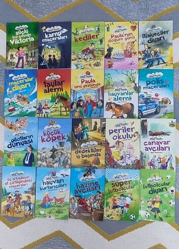 20 adet 8 yaş üstü okuma seti